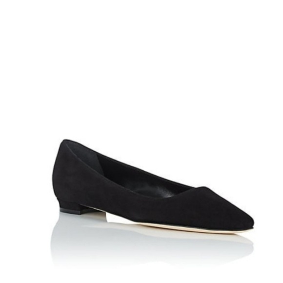 Manolo Blahnik's pointed-toe Titto flats - Picture 2 of 8